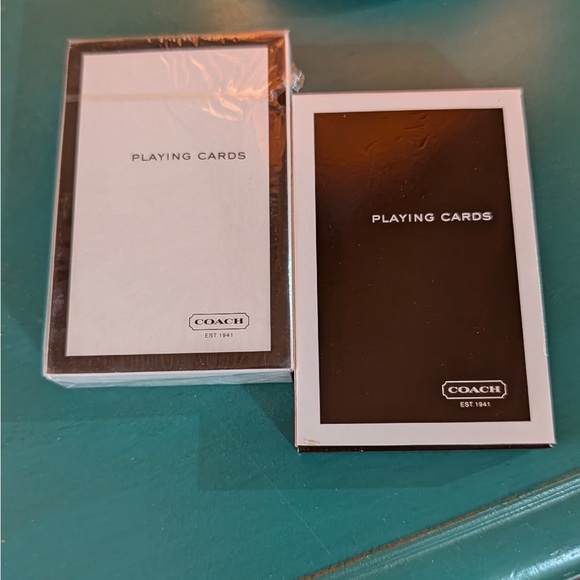 Coach Playing Cards - Picture 3 of 4